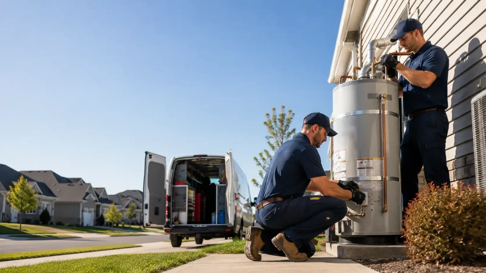 Water Heater Installation in Sandoval, IL